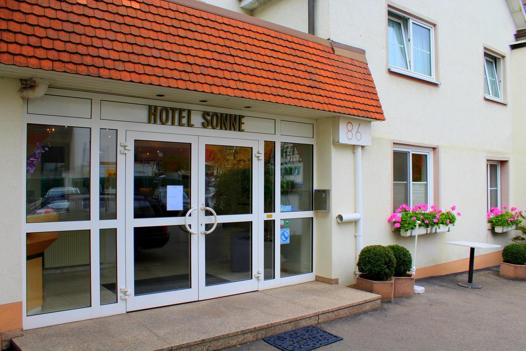 Hotel Sonne Leinfelden-Echterdingen Bagian luar foto